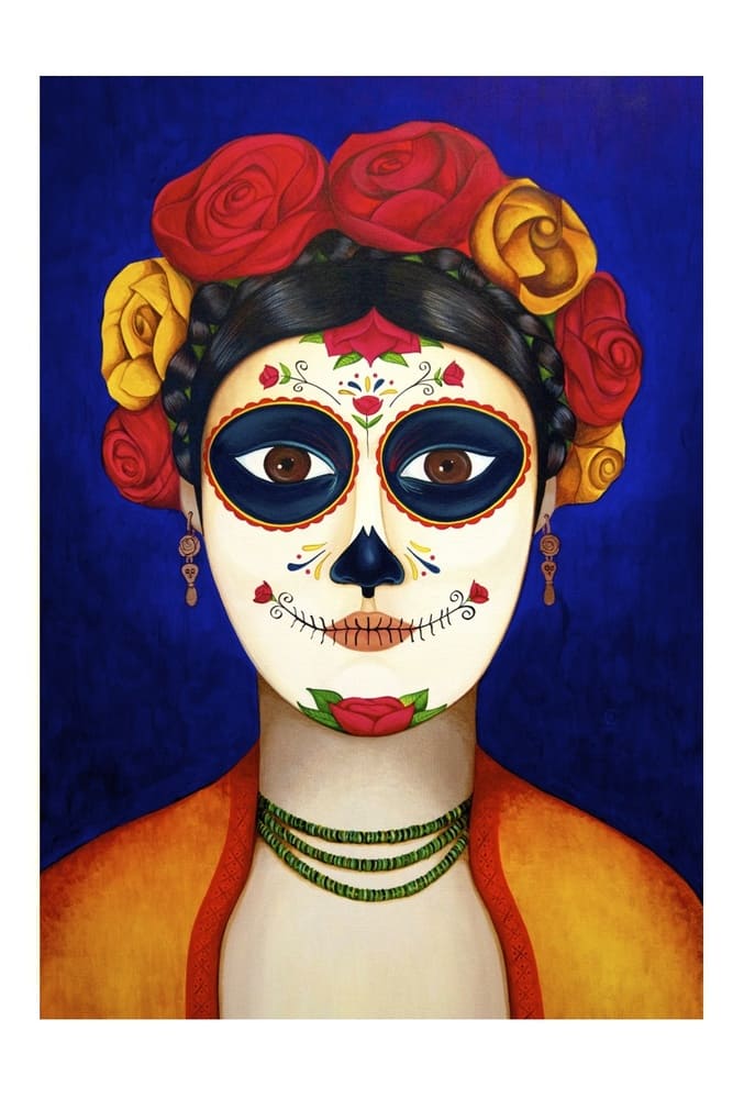 Catrina Bonita Art Print