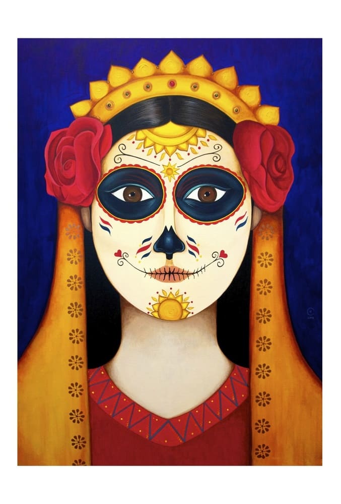 Sunshine Catrina Art Print