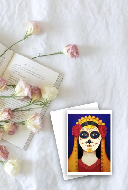 Sunshine Catrina Art Card