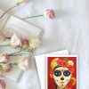 Blooming Catrina Art Card