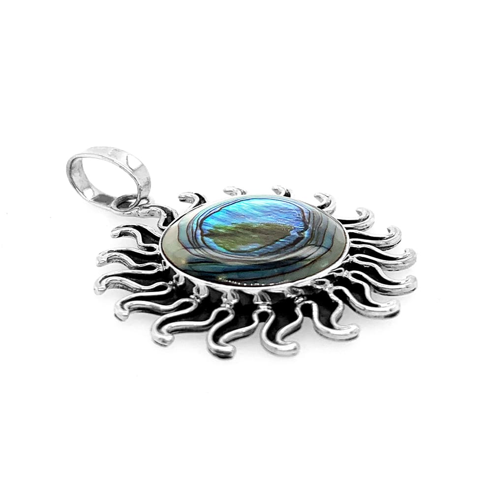 Abalone-Oxidized-Silver-Eclipse-Pendant-side-Nueve-Sterling