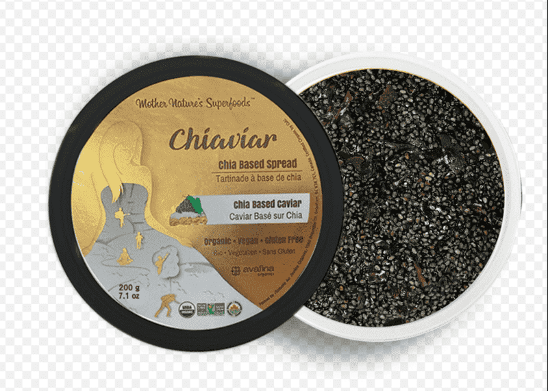 Chiaviar chia seaweed spread