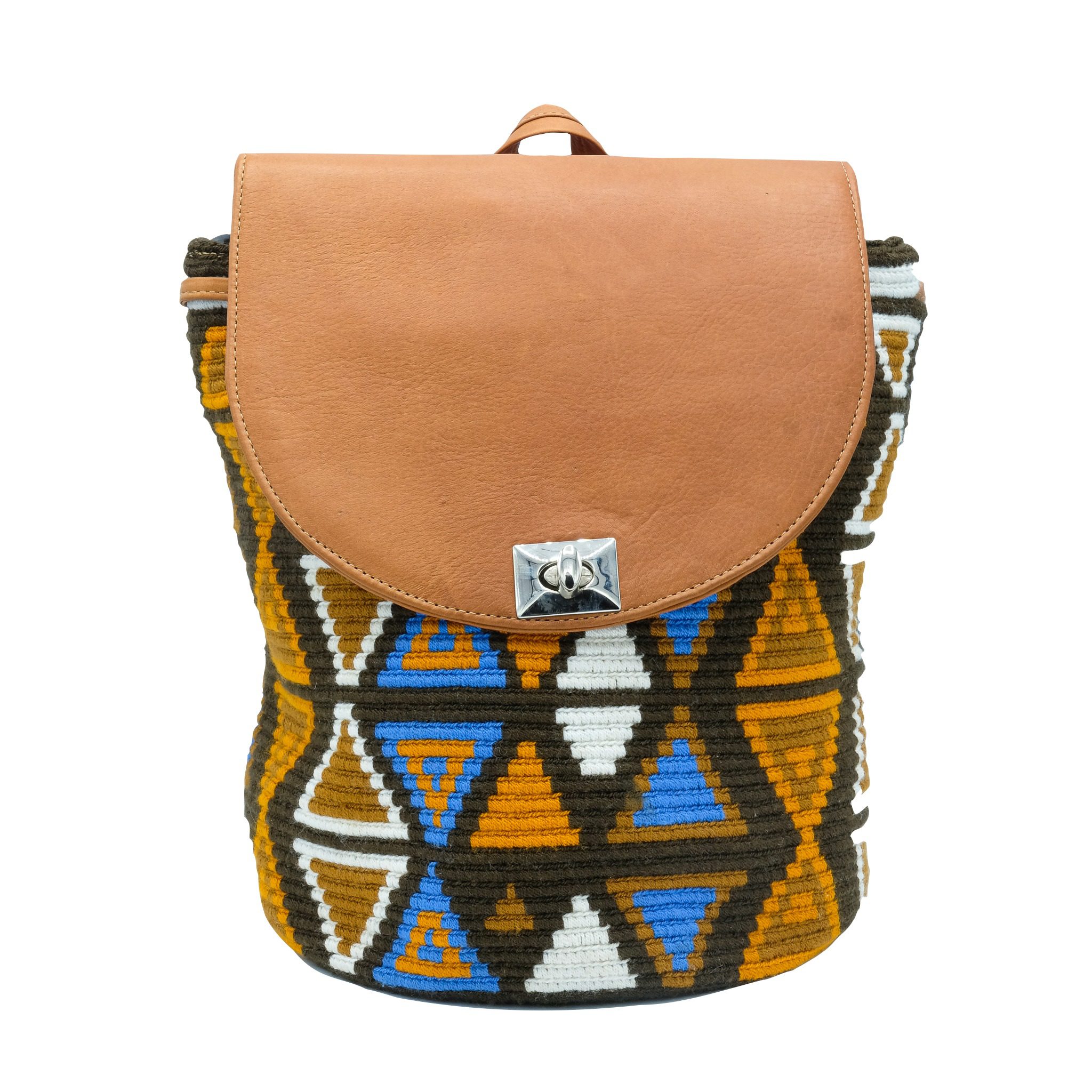 Palomino Leather Backpack_Origin Colombia