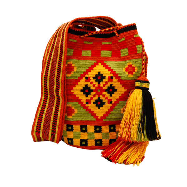 Crossbody/Handmade Mochila Wayuu Bag/Fairtrade Colombian Purse – RMhandmade